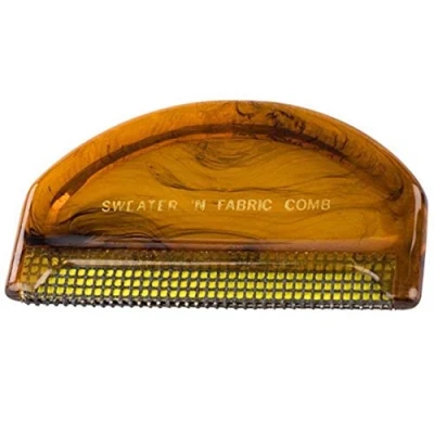 Image de Chef Aid Peigne pour Tissu et Pull, Jaune, Voir Description, Marron, Taille Unique