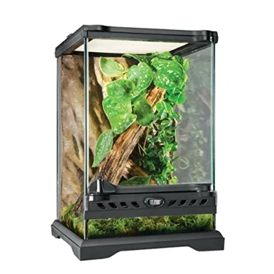 Image de Exoterra Terrarium en Verre pour Reptiles et Amphibiens 20 x 30 cm