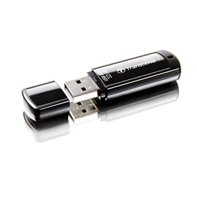 Image de Transcend Clé USB 2.0 32 Go JetFlash 350 Noir TS32GJF350