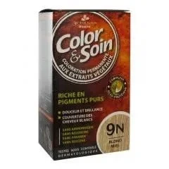 Image de Les 3 Chênes Color &amp; soin 9N blond miel