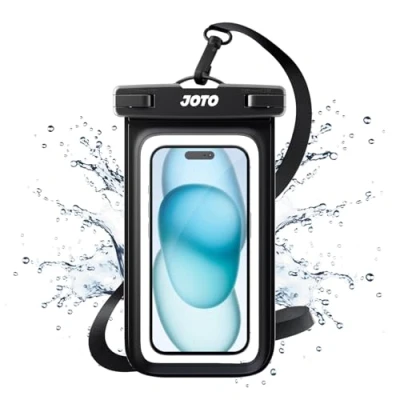 Image de JOTO Pochettes Étanches iPhone 15/14/13/12/11 Mini Plus Pro Max XS XR X SE, Samsung A14, A23, A33, Xiaomi Redmi Note 11S/10S/10 Pro, Certifiée par IPX8 Housse Étanche Téléphone Jusqu&#039;à 7 Pouces