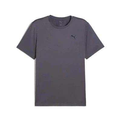 Image de PUMA M TAD Essentials Solid Cat Tee (LC Small Cat), T Shirts Mixte, Galactic Gray,