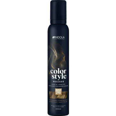 Image de Indola Color Style Mousse Blond Foncé 200 ml