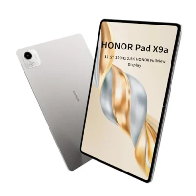 Image de HONOR Pad X9a WiFi Tablet, 11.5&quot; 120Hz 2.5K Fullview Display, 6GB+128GB Qualcomm 6nm Snapdragone 685, 8300mAh Battery, Android 15, Gray