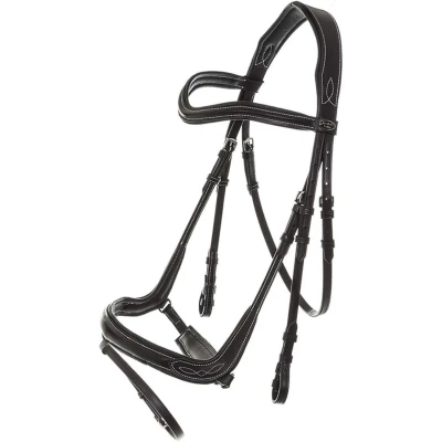 Image de Kavalkade Bride Ivy Combi Muserolle Noir Poney