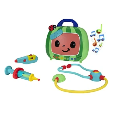 Image de CoComelon CMW0151 Mallette de Docteur Mitsing Jouet éducatif avec Son Version Officielle en Langue Allemande à partir 2 Ans