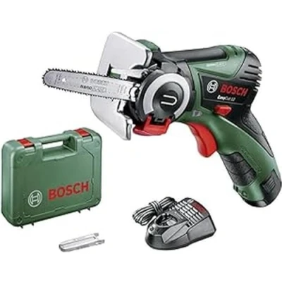 Image de Bosch Home and Garden Scie multi usage sans fil EasyCut 12V (livré dans un coffret avec 1 batterie 2,0Ah et chargeur) Vert