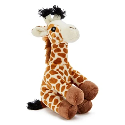 Image de Zappi Co Peluche Douce et Moelleuse pour Enfants Animaux en Parfaits des Compagnons de Jeu Douillets Agréables Les (12 15 cm) (Girafe)
