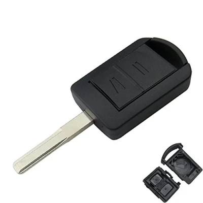 Image de Coque clé pour Opel Corsa Combo Meriva Tigra Plip télécommande 2 Boutons avec Lame Phonillico®