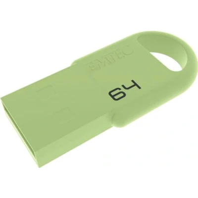 Image de Emtec ECMMD64GD252 Mini Clé USB 2.0 Séries Runners Collection D250 64 Go Verte