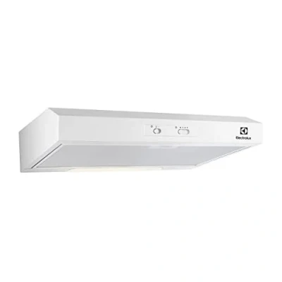Image de Hotte Casquette Electrolux EFU216W aspirante largeur 60 cm Débit d&#039;air maximum (en m3/h) : 272 Niveau sonore Décibel mini. / maxi. dBA) 52 71