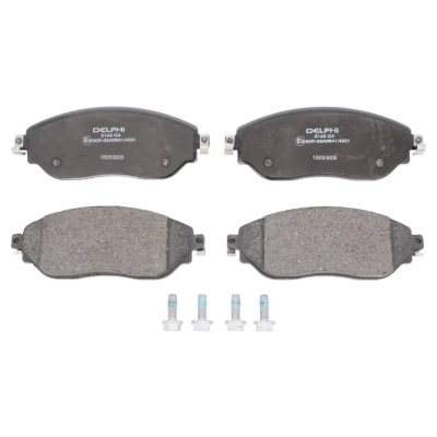 Image de DELPHI LP3143 Jeu de plaquettes frein non préparé pour indicateur d&#039;usure avec tôle anti bruit accessoires NISSAN: NV300 Minibus