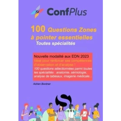 Image de 100 questions zones à pointer indispensables: Nouvelle modalité aux EDN 2023