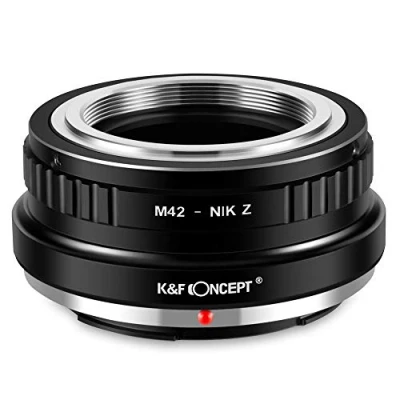 Image de K&amp;F Concept Bague Adaptation Objectif pour Monter M42 vers Boîtier Nikon Z (M42 Z)