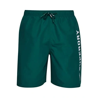 Image de Superdry Maillot de Bain Slips, Vert, XL Homme