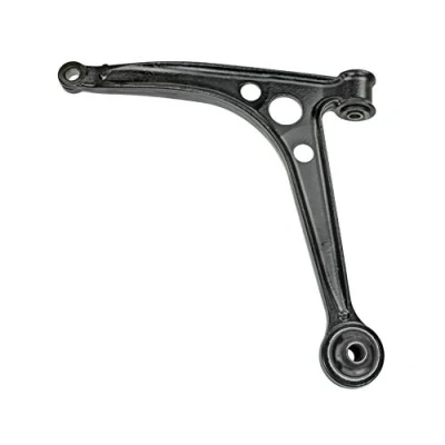Image de MEYLE 116 050 0008/HD Bras de suspension Quality avec support en caoutchouc inférieur, Essieu avant gauche barre oscillant transversal Acier