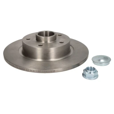 Image de DELPHI BG9132RS Disque de frein 274 11 5 plein huilé non traité avec roulement roue, bague ABS RENAULT: GRAND SCENIC 3, Fluence