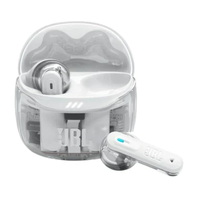 Image de Écouteurs sans fil avec réduction de bruit JBL Tune Flex 2 Ghost Blanc