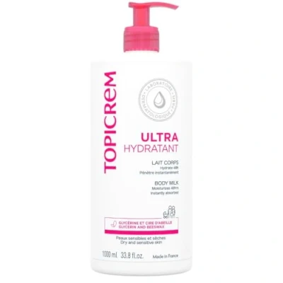 Image de Topicrem Lait Soin du corps UHC ultra hydratant