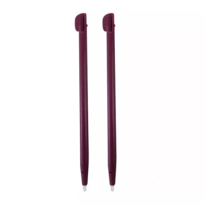 Image de Lot de 2 stylets rechange pour écran tactile Nintendo DSi XL (bordeaux)