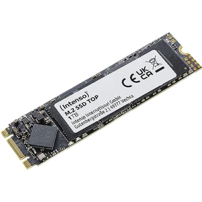 Image de Intenso M.2 Disque SSD Interne SATA III Top, 1 to, 550 Mo/s