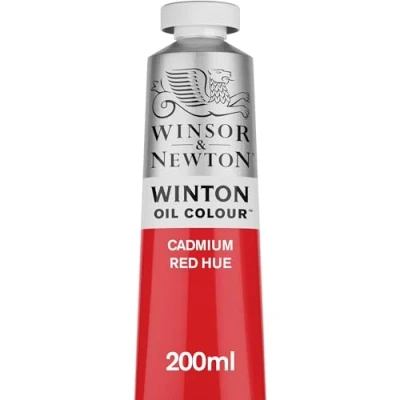 Image de Winsor &amp; Newton Winton Huile 200ml 095 Rouge De Cadmium Imitation