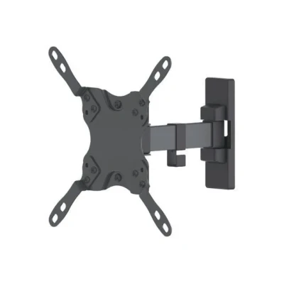 Image de Manhattan Universal Flat Panel TV Articulating Wall Mount Montage mural pour écran plasma LCD acier massif noir Taille d&#039;écran…