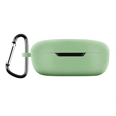 Image de GIOPUEY Étuis Compatible avec Xiaomi Redmi Buds 4 Lite, Coque Silicone, Poids léger, Antichoc, Portable Vert