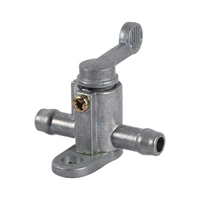 Image de robinet ence Sur Durite À Écrou,Interrupteur de carburant Petcock,8mm 5/16&#039;&#039; Inline Moto réserr On/Off Petcock Switch pour Dirt Bike ATV Quad automatue,robinet essence