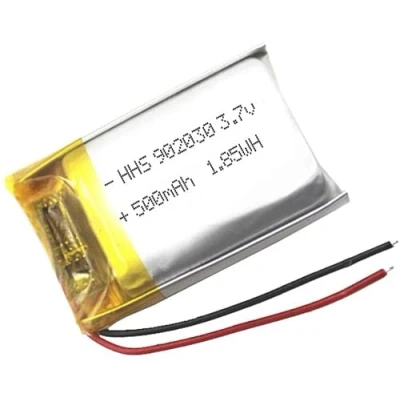 Image de YUNIQUE GREEN CLEAN POWER Batterie LiPo Rechargeable 902030 3.7V 500mAh Compatible avec DJI Tello, WLtoys K989, Hélicoptères RC Protection PCM, Jaune