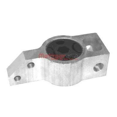 Image de METZGER 52005308 Silent Bloc De Triangle Essieu avant, inférieur, extérieur Support métal caoutchouc pour bras oscillant transversal
