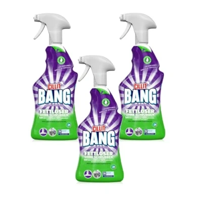 Image de Cillit Bang Nettoyant dégraissant universel, Lot de 3 (3 x 750 ml)
