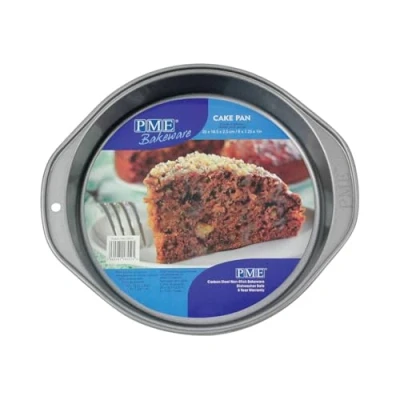 Image de PME Moule Rond Anti adhérent en Acier au Carbone 228 mm x 38 de Profondeur