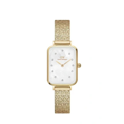 Image de Daniel Wellington Quadro Pressed Studio Lumine MOP Montre goldcoloured, Taille: One Size, Gold coloured