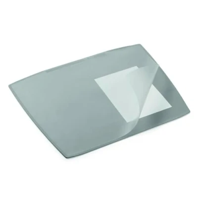 Image de Durable 720110 Sous Main Artwork (avec Couverture Transparente, 650 x 520 mm) Gris