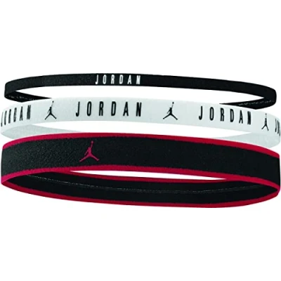 Image de Jordan Elastic Mixed Width 3 PACK Autres accessoires, Taille: One Size, Black/white/black