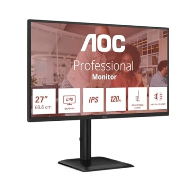 Image de AOC E4 Q27E4U écran plat de PC 68,6 cm (27 ) 2560 x 1440 pixels Quad HD LED Noir Neuf