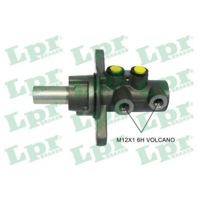 Image de LPR 6210 Maître Cylindre 22,2 Aluminium 12 X 1 6H VOLCANO TOYOTA: Auris 5 portes, Corolla IX 3/5 portes