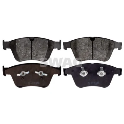 Image de SWAG 10 11 6136 Jeu de plaquettes frein Essieu avant préparé pour indicateur d&#039;usure avec clip piston MERCEDES BENZ: Classe ML, R