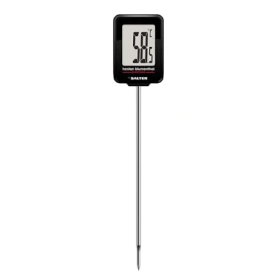 Image de Heston Blumenthal par Salter 544A HBBKCR Thermomètre à Viande Digital, Thermometre Numérique pour Barbecue/Confiseries/Confiture, Lecture Instantanée, Plage Température 40C 200C, Résolution 0.1C