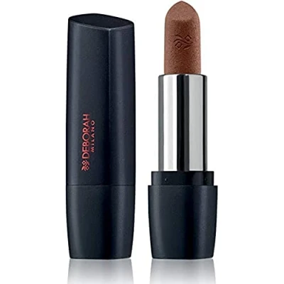 Image de Deborah Milano Rouge à lèvres effet mat avec collagène et acide hyaluronique, 26 peaux nues, action nutritive émolliente, donne des intenses volumisées longue tenue, 4,5 g
