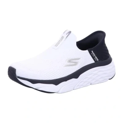 Image de Skechers Performance MAX Cushioning Elite SLIP IN Chaussures de running neutres, Femme, Taille: 41, White/black Textile