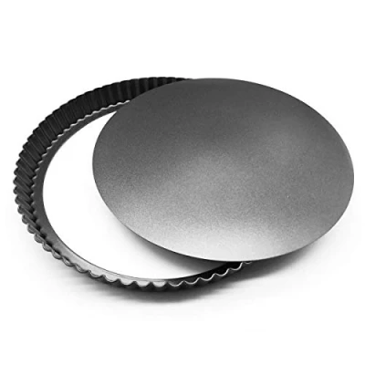 Image de Joejis Non Stick Tart Pan 28 cm Perfect for Quiche Cake Dish with Removable Bottom…
