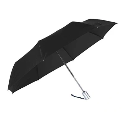 Image de SAMSONITE Rain Pro 3 Section Auto Open Close Parapluie Pliant, 28 cm, Noir (Black)