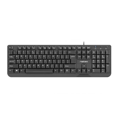 Image de Clavier Natec NKL 1720 Noir Espagnol