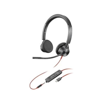 Image de Poly Headset Blackwire C3325 Stereo USB C/A &amp; 3,5 mm