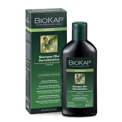Image de Bios Line 70756 Biokap Shampooing Huile Dermoléniente, 200 ml