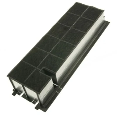 Image de Wpro AMC100 Filtre à charbon actif/Accessoire pour hotte aspirante/Effet neutralisant les odeurs/Hygiene Plus