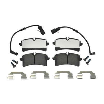 Image de HELLA 8DB 355 025 291 Jeu de plaquettes frein contact signal d&#039;usure inclus avec accessoires AUDI: A6 C7 Avant, A7 Sportback, Berline