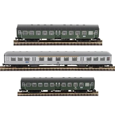 Image de MiniTrix 18295 Lot de Voitures Voyageurs N 1, N2846 la DB, MHI